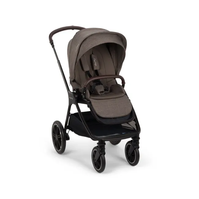 Nuna - carucior 2 in 1 triv lx chestnut cu set de accesorii pentru toate anotimpurile bbbstc21300chegl