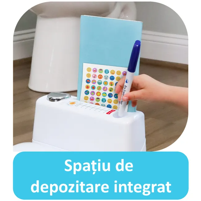 Olita pentru copii Fisher Price Potty Trainer cu sunete HUBS700470696