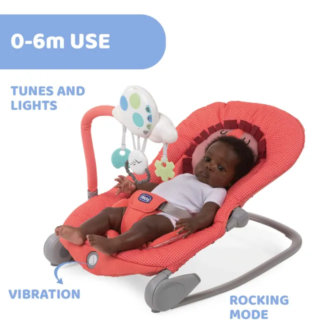 Balansoar copii muzical Chicco Baloon Lion, efecte luminoase, de la nastere la 18kg CHC7965230-8