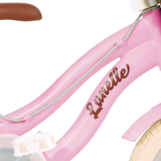 Bicicleta copii 12" - retro (roz)