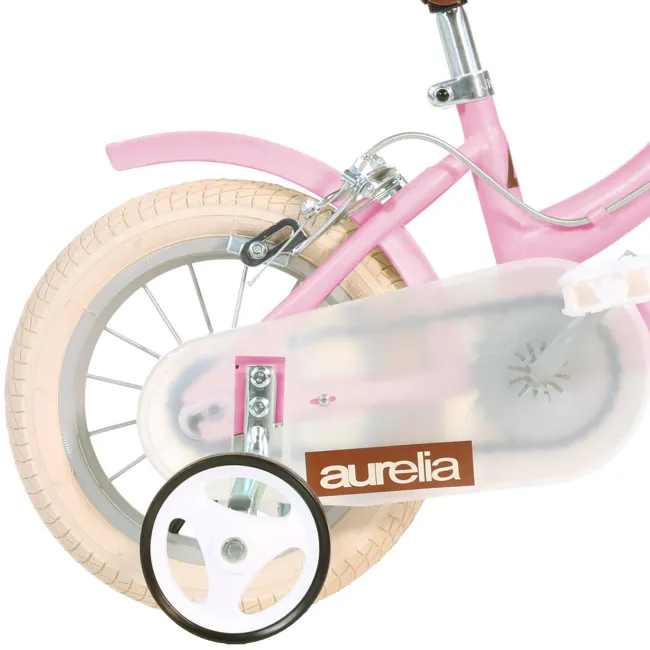 Bicicleta copii 12" - retro (roz)