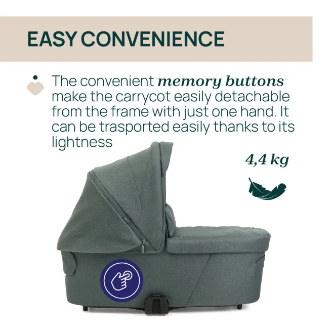 Carucior copii 3 in 1 Chicco Bellagio 2, Fir Tree (verde inchis), 0luni+ CHC8718333+8713733+8714633-8