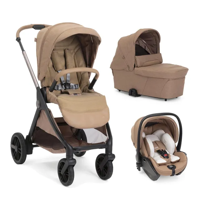 Carucior copii 3 in 1 Chicco Bellagio 2, First Seat Recline, Caramel (maro), 0luni+ CHC8718352+8713752+8710052-8