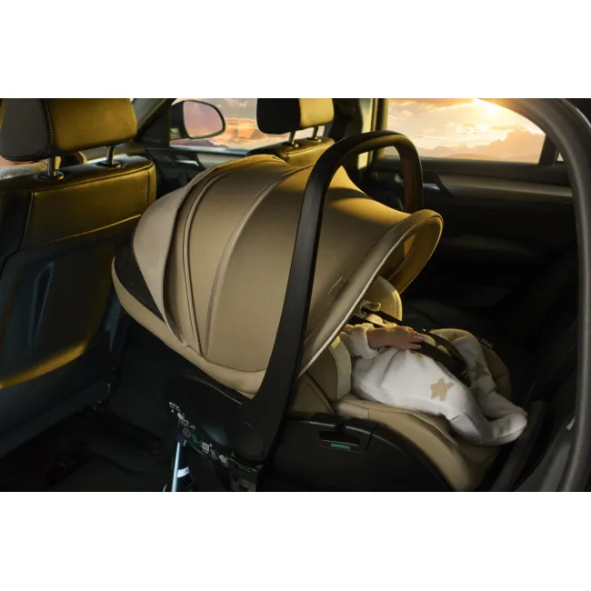 Carucior copii 3 in 1 Chicco Bellagio 2, First Seat Recline, Caramel (maro), 0luni+ CHC8718352+8713752+8710052-8