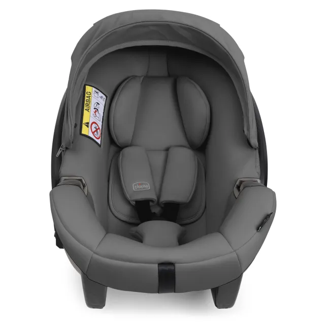 Carucior copii 3 in 1 Chicco Bellagio 2, Lunar Rock (gri deschis), 0luni+ CHC8718340+8713740+8714640-8