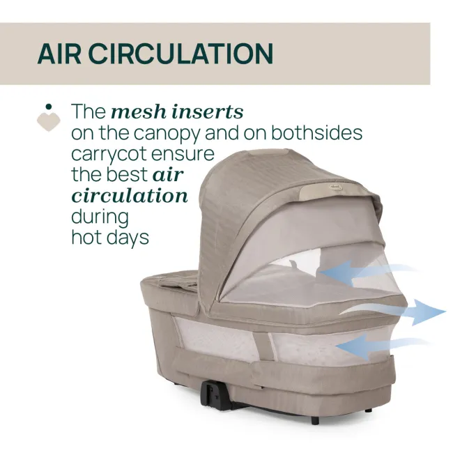 Carucior copii 3 in 1 Chicco Bellagio Primo, First Seat Recline, ComoLake (bej), 0luni+ CHC8724006+8713706+8710006-8