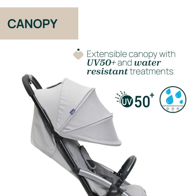 Carucior sport Chicco Goody XPlus PearlGrey (Gri), 0luni+ CHC87040-8_PEARL GREY
