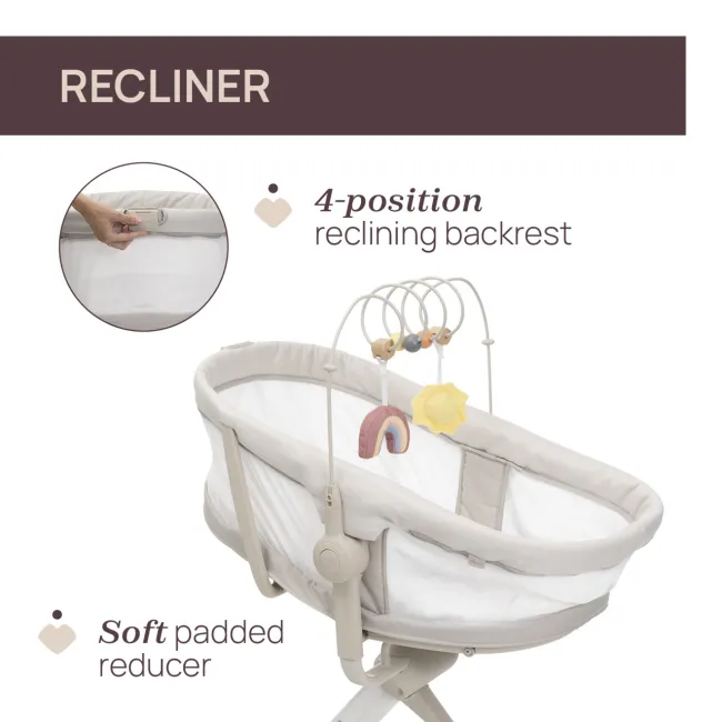 Cosulet multifunctional 4 in 1 Chicco Baby Hug Armonia, MotherPearl (Bej), 0 luni+ CHC8715784-8