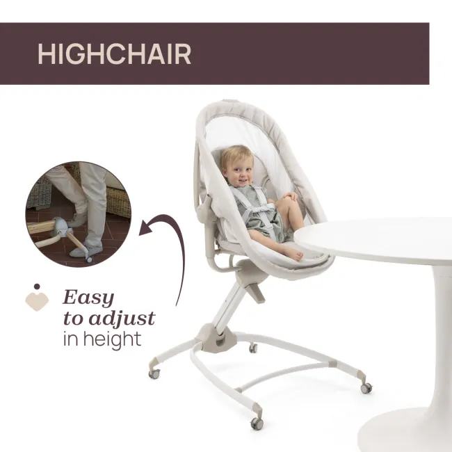 Cosulet multifunctional 4 in 1 Chicco Baby Hug Armonia, MotherPearl (Bej), 0 luni+ CHC8715784-8