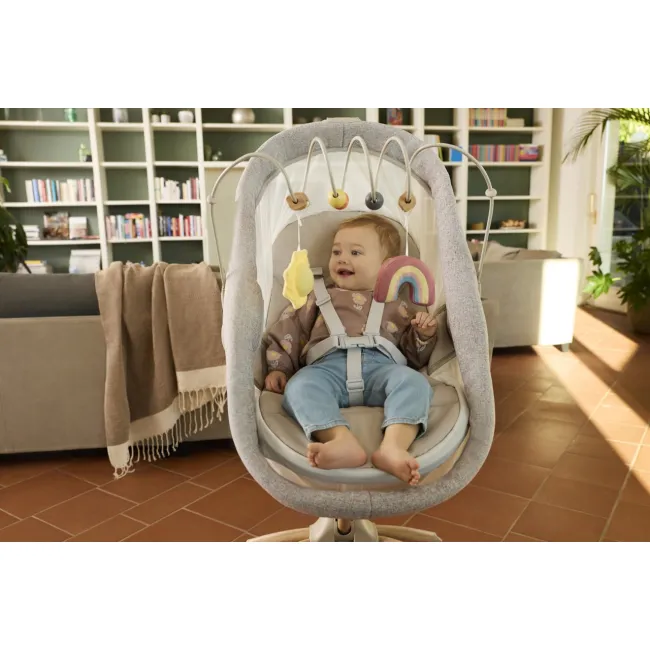 Cosulet multifunctional 4 in 1 Chicco Baby Hug Armonia, MotherPearl (Bej), 0 luni+ CHC8715784-8