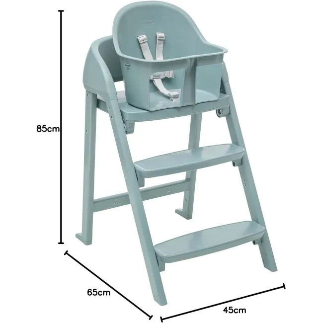 Scan de masa pentru copii evolutiv Chicco Crescendo Lite Como Lake, Vernil (Verde), 6luni-110kg CHC8704706-8