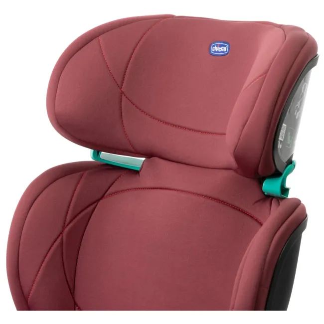 Scaun auto Chicco Quizy Lite I-Size, rosu, 100-150cm, 3-12ani CHC8712368-8