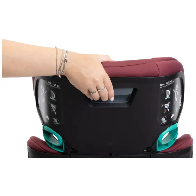 Scaun auto Chicco Quizy Lite I-Size, rosu, 100-150cm, 3-12ani CHC8712368-8