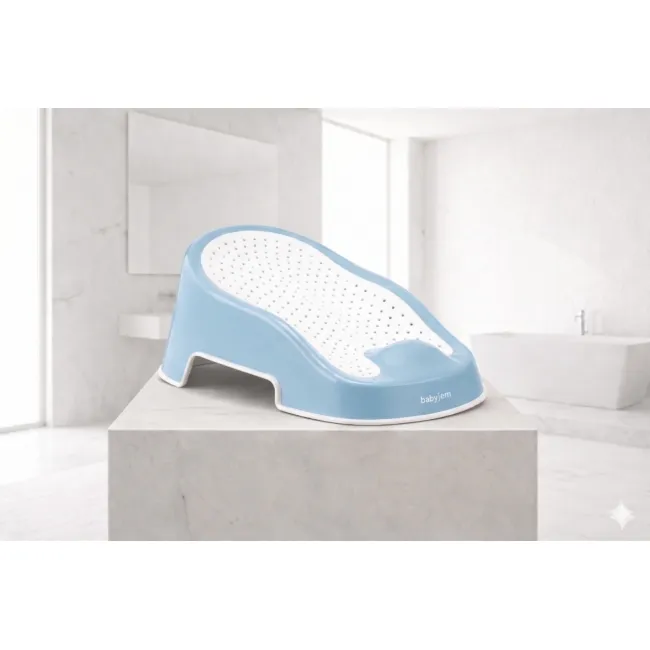 Suport pentru baie Soft Touch BabyJem, Bleu JEMbj_9163