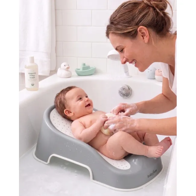 Suport pentru baie Soft Touch BabyJem, Gri JEMbj_9162