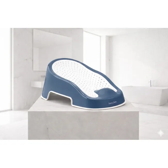 Suport pentru baie Soft Touch BabyJem, Indigo JEMbj_9166