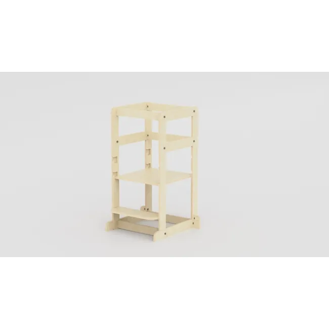 Turn de invatare multifunctional Kule Lite, Natur, MamaToyz JEMMtyz_kulelite