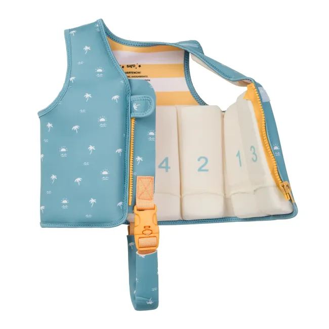 Vesta De Inot Copii Cu Protectie Uv Upf 50+ Sea La Vie By Saro ,   Vesta Flotabila Evolutiva 1-3 Ani Pjb62001
