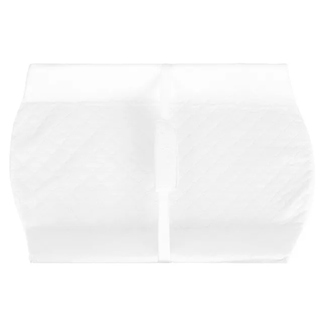 Cadita de baie pliabila, Qmini, Foldy Pro Care, Cu suport metalic si masuta de infasat, Cu termometru electronic, Cu dop si furtun pentru scurgere, Antiderapanta, 80&times;49 cm, Alb/Gri BYNFG2205