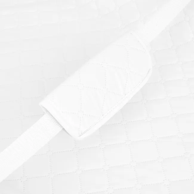 Cadita de baie pliabila, Qmini, Foldy Pro Care, Cu suport metalic si masuta de infasat, Cu termometru electronic, Cu dop si furtun pentru scurgere, Antiderapanta, 80&times;49 cm, Alb/Gri BYNFG2205
