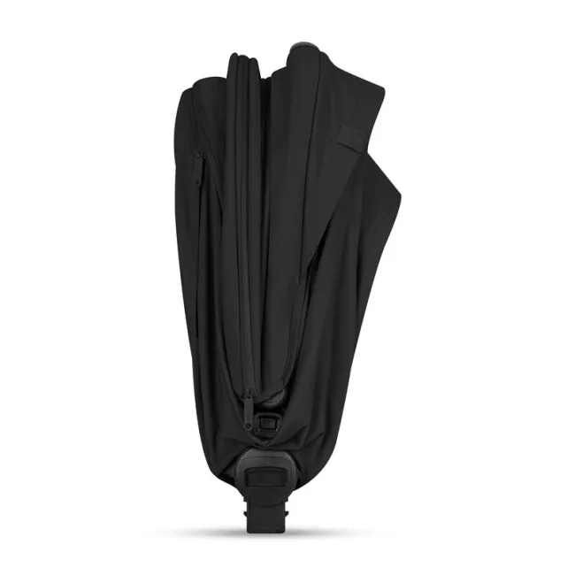 Carucior 2 in 1, Lionelo, Sia Flex, 7.6 kg, Include landou pliabil pe cadru, Ultracompact, Pliere rapida cu o mana, Copertina UPF50+, Cu accesorii incluse, 0-48 luni, Sustine 22 kg, Negru BYNLO-SIA_FLEX_BLACK_ONYX