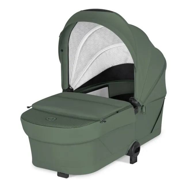 Carucior 2 in 1, Lionelo, Sia Flex, 7.6 kg, Include landou pliabil pe cadru, Ultracompact, Pliere rapida cu o mana, Copertina UPF50+, Cu accesorii incluse, 0-48 luni, Sustine 22 kg, Verde BYNLO-SIA_FLEX_GREEN_EMERALD