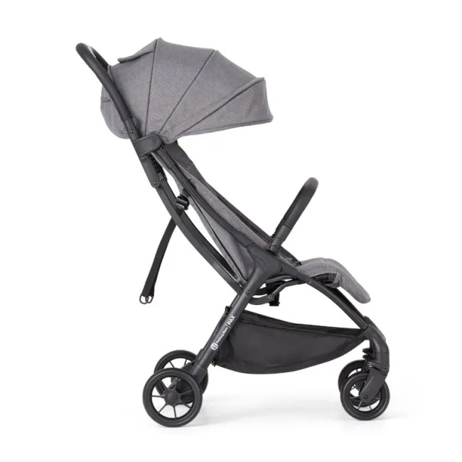 Carucior sport, Petite&Mars, Pax Ultimate, Compact - 7 kg, Spatar ajustabil, Suport picioare reglabil, Pliere tip carte, 6-36 luni, Pana la 22 kg, Gri BYN673840