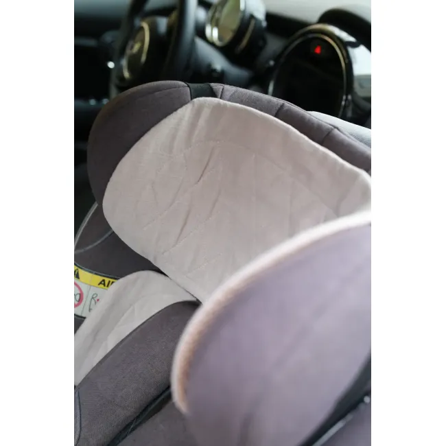 Insert Din In Pentru Scaun Auto Babyly, Antitranspiratie, Design 3d Respirabil, Cap Si Spate, 9-18kg, Certificat Pjbc2837