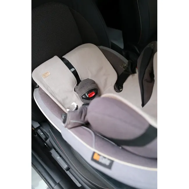 Insert Din In Pentru Scaun Auto Babyly, Antitranspiratie, Design 3d Respirabil, Cap Si Spate, 9-18kg, Certificat Pjbc2837