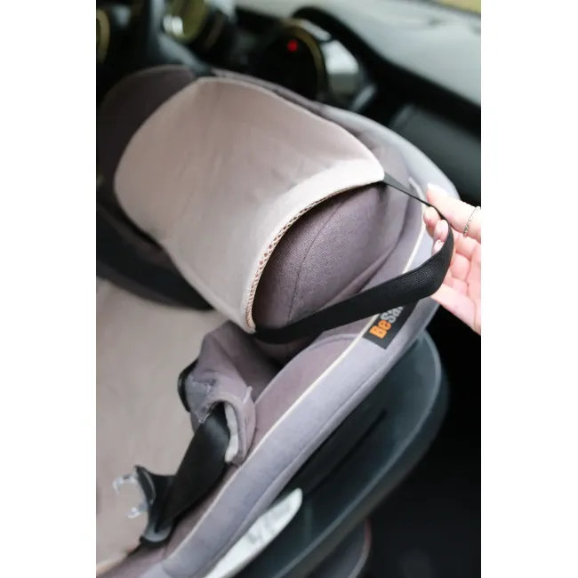 Insert Din In Pentru Scaun Auto Babyly, Antitranspiratie, Design 3d Respirabil, Cap Si Spate, 9-18kg, Certificat Pjbc2837