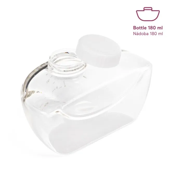Pompa de san, Petite&Mars, Gaia Duo, Portabila, Cu 3 moduri, Panou control, Autonomie pana la 2.5 h, 9 functii de masaj, Silentioasa- 55db, Capacitate 180 ml, Alb BYN327035