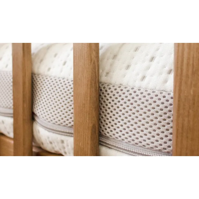 Saltea Pentru Copii, Fata Dubla, Fermitate Diferita, Spuma Pur Profilata Si Strat Extra De Spuma Confortabila, Husa 360, Tencel Cu Fibre De Viscoza Si Ioni De Argint Antibacteriana, 90x40x5.5 Cm, High Pjbhighpremium90