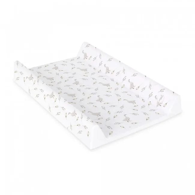Saltea de infasat, Ceba Baby, Basic, 50x70 cm, Cu intaritura, Pentru comode, masute de infasat si patuturi, Fara BPA, 0 luni+, Goose BYNW-216-000-731