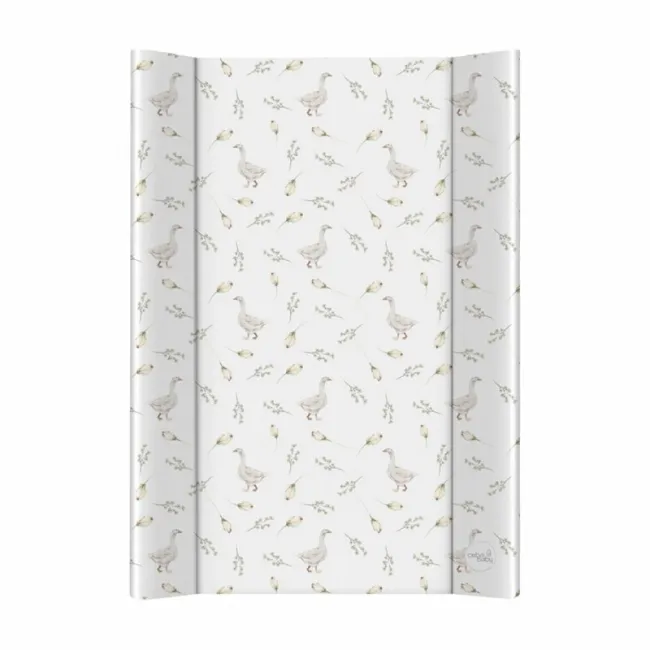 Saltea de infasat, Ceba Baby, Basic, 50x70 cm, Cu intaritura, Pentru comode, masute de infasat si patuturi, Fara BPA, 0 luni+, Goose BYNW-216-000-731