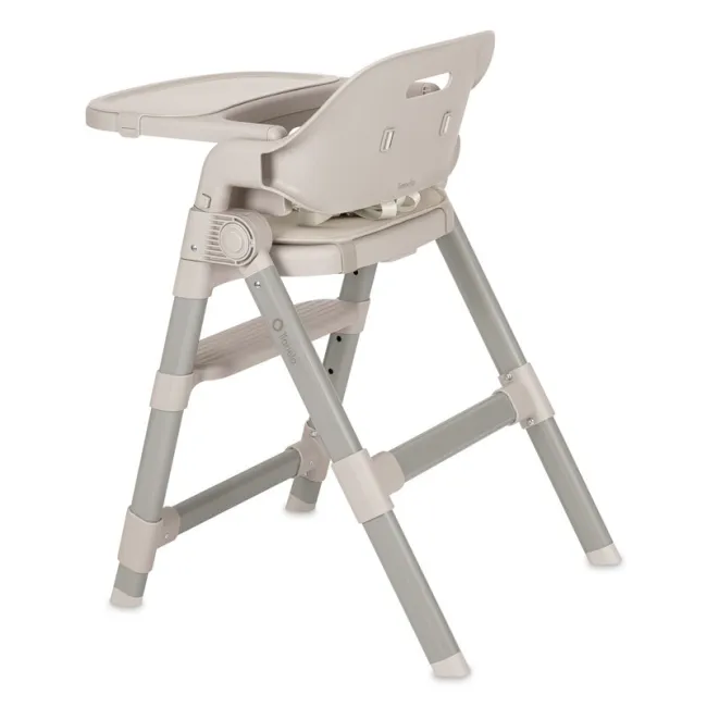 Scaun de masa, Lionelo, Matt, 3 in 1, Pliabil, Cu tava detasabila, Cu centuri de siguranta in 5 puncte, Suport pentru picioare si sezut reglabile, Pana la 110 kg, 6 luni &ndash; adult, Bej BYNLO-MATT_BEIGE_SAND