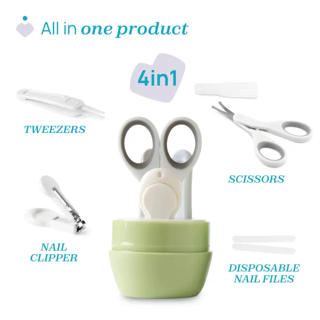 Set manichiura bebe Chicco Bufnita, 0luni+ CHC1073130-7