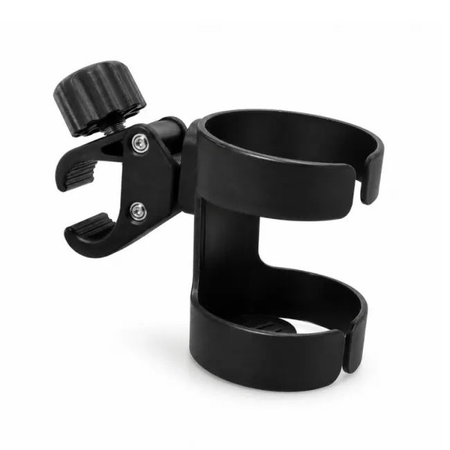 Suport pentru carucior, Petite&Mars, Multifunctional, Pentru pahar, telefon, biberon, Negru BYN800906