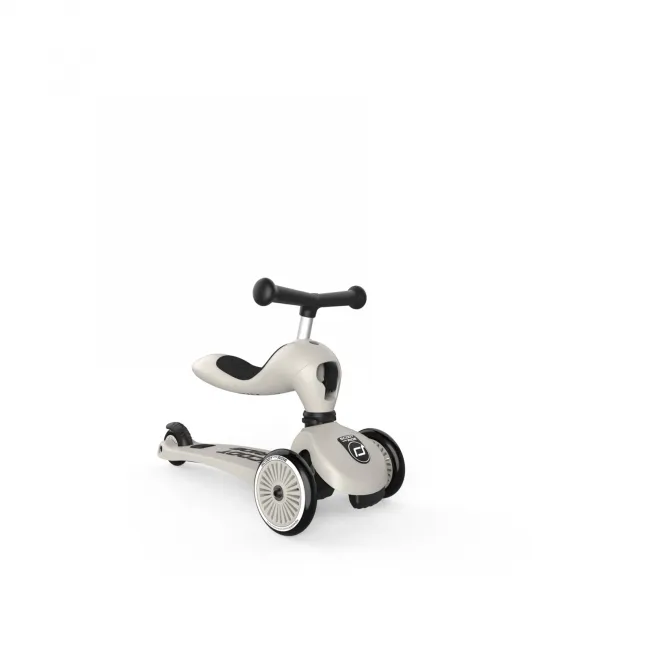 Trotineta Copii 2in1 Premium Scoot  Ride Highwaykick 1 Ash, Cu E Ezut, Sistem Anti-rasturnare, Reglabila 1,  5 Ani (max. 50 Kg) Pjb96268