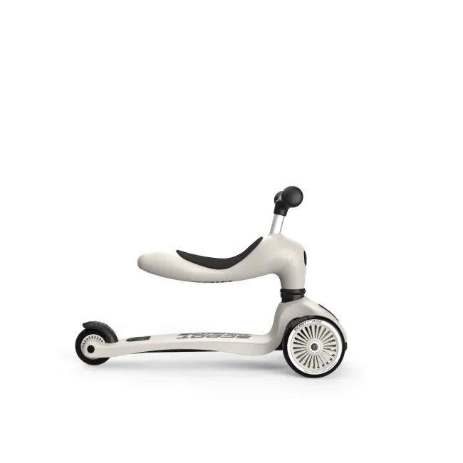 Trotineta Copii 2in1 Premium Scoot  Ride Highwaykick 1 Ash, Cu E Ezut, Sistem Anti-rasturnare, Reglabila 1,  5 Ani (max. 50 Kg) Pjb96268