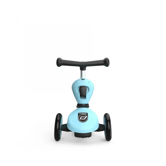 Trotineta Copii 2in1 Premium Scoot  Ride Highwaykick 1 Blueberry, Cu E Ezut, Sistem Anti-rasturnare, Reglabila 1,  5 Ani (max. 50 Kg) Pjb96352