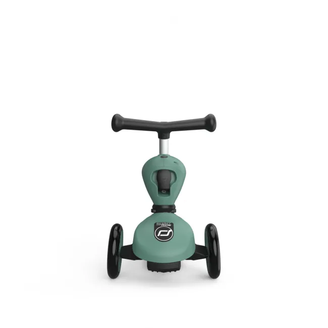 Trotineta Copii 2in1 Premium Scoot  Ride Highwaykick 1 Forest, Cu E Ezut, Sistem Anti-rasturnare, Reglabila 1,  5 Ani (max. 50 Kg) Pjb96269