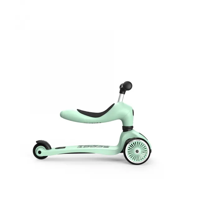 Trotineta Copii 2in1 Premium Scoot  Ride Highwaykick 1 Kiwi, Cu E Ezut, Sistem Anti-rasturnare, Reglabila 1,  5 Ani (max. 50 Kg) Pjb96355
