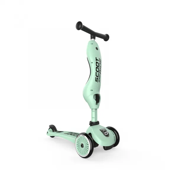 Trotineta Copii 2in1 Premium Scoot  Ride Highwaykick 1 Kiwi, Cu E Ezut, Sistem Anti-rasturnare, Reglabila 1,  5 Ani (max. 50 Kg) Pjb96355