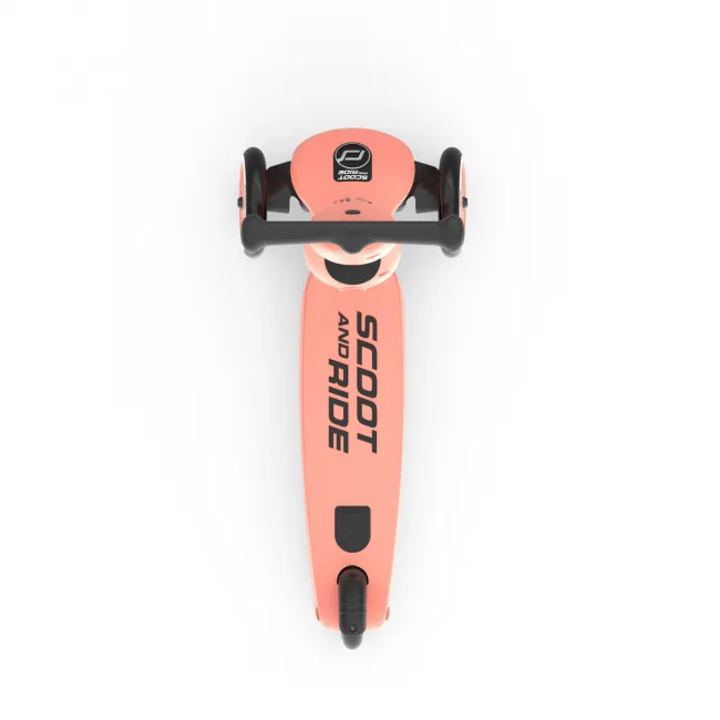 Trotineta Copii 2in1 Premium Scoot  Ride Highwaykick 1 Peach, Cu E Ezut, Sistem Anti-rasturnare, Reglabila 1,  5 Ani (max. 50 Kg) Pjb96353