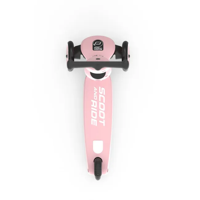 Trotineta Copii 2in1 Premium Scoot  Ride Highwaykick 1 Rose, Cu E Ezut, Sistem Anti-rasturnare, Reglabila 1,  5 Ani (max. 50 Kg) Pjb96270