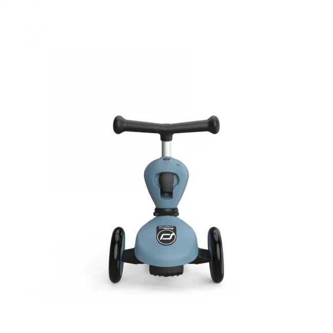 Trotineta Copii 2in1 Premium Scoot  Ride Highwaykick 1 Steel, Cu E Ezut, Sistem Anti-rasturnare, Reglabila 1,  5 Ani (max. 50 Kg) Pjb96271
