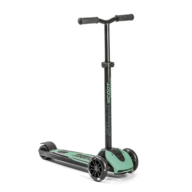 Trotineta Premium Copii Scoot  Ride Highwaykick 5 Led Forest ,   Reglabila, Roti Luminoase, 5 Ani+, Pana La 80 Kg Pjb96438