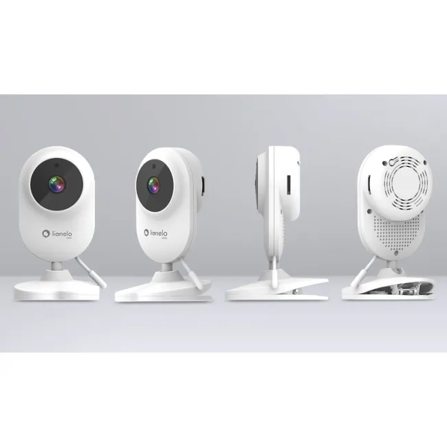 Video monitor, Lionelo, Babyline 6.2, Conexiune Wi-Fi, Pana la 8h de functionare, Comunicare bidirectionala, Senzor de temperatura, Alb BYNLOC-BABYLINE_6.2_WHITE