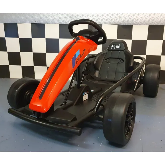 Go-kart Electric Pentru Copii 24v Roe U, Cu Functie Drift ,   2 Motoare 775w, Viteza 15 Km H, Centura 5 Puncte   De La 6 Ani, Max. 70 Kg Pjbc4k1968