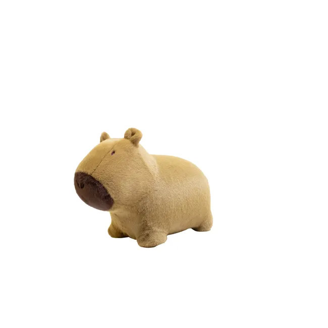 Jucarie Gonflabila Premium Wild  Soft Capybara ,   Plue  Ultra-moale, Pompa Inclusa, Cutie Cadou   3 Ani+, Joaca Activa A N Interior Pjbws4851